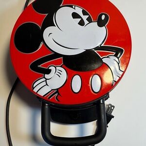 Mickey Mouse Red Waffle Maker